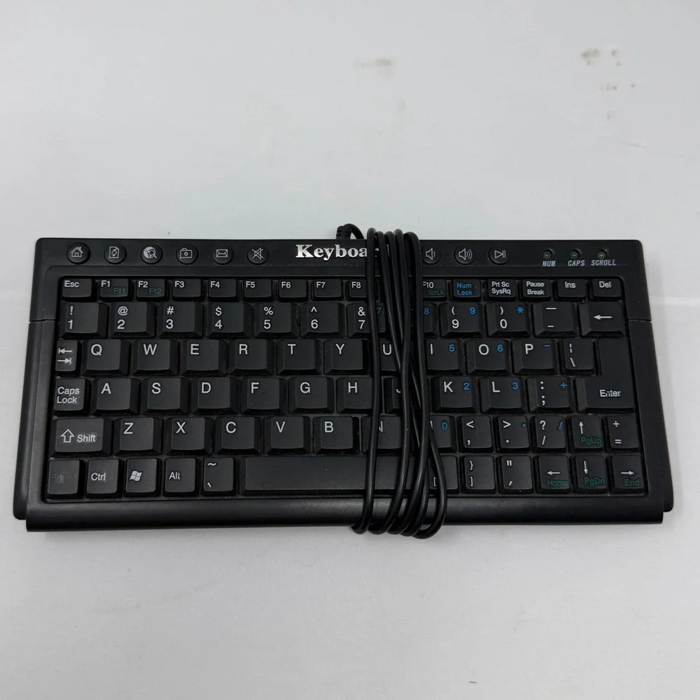 Miniature Keyboard • Microcontroller-Friendly PS/2 and USB